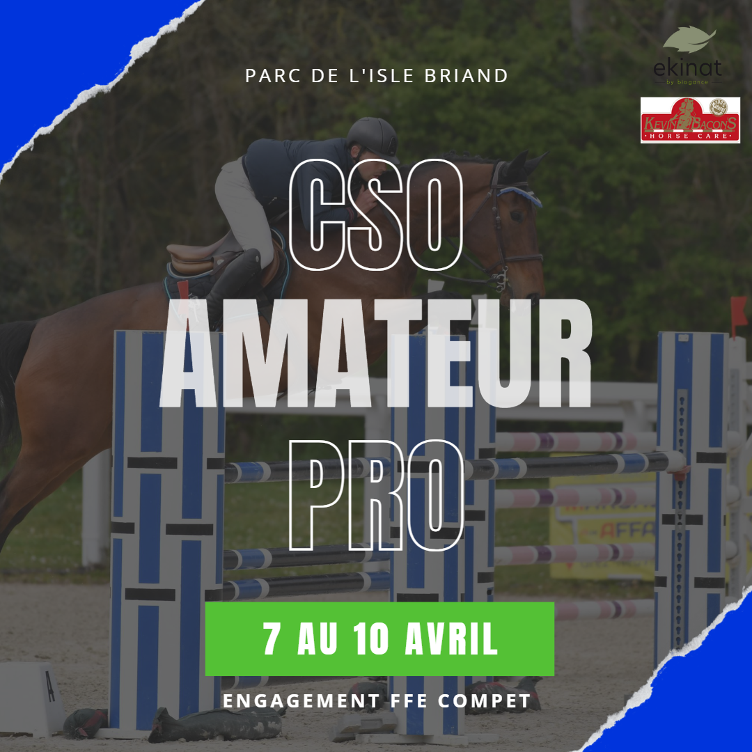 Compétition de saut d’obstacles amateurs et professionnels !