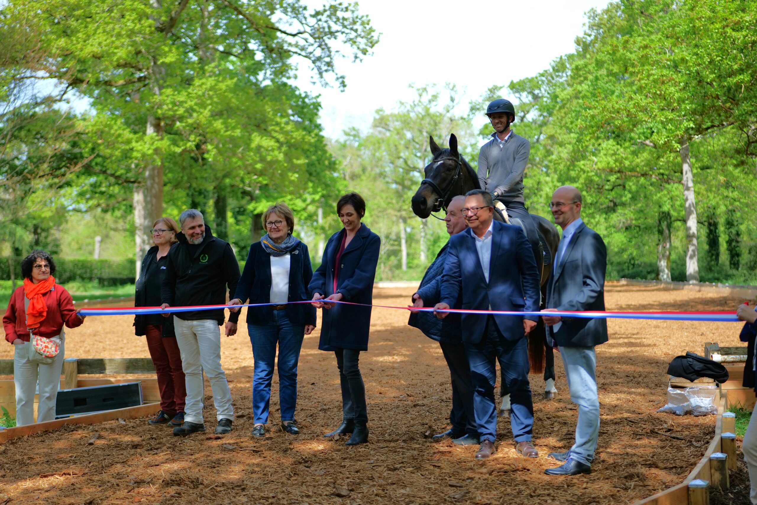 Une carrière 100 % bois inaugurée au parc de l’Isle Briand